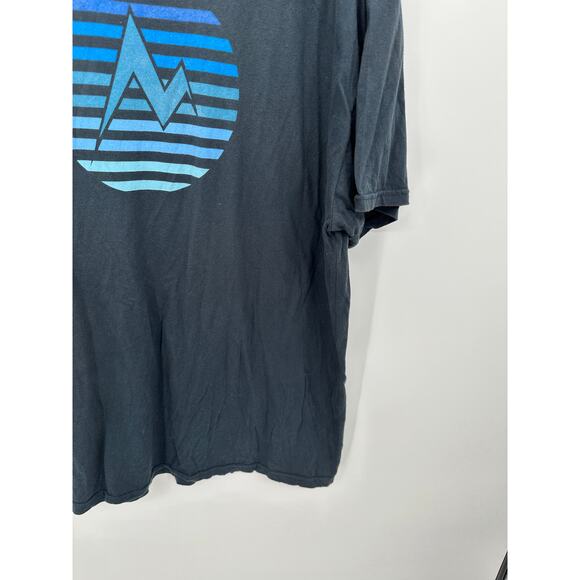 Marmot Gray Blue Logo Front Organic Cotton Tee T-Shirt Mens Size XXL - Picture 3 of 6